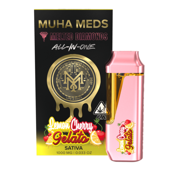 Lemon Cherry Gelato | Sativa | 1000MG Melted Diamonds THC