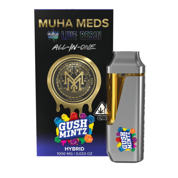 Gush Mints | Hybrid | 1000MG Live Resin THC