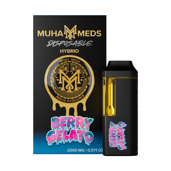 Berry Gelato | Hybrid | 2000 MG THC