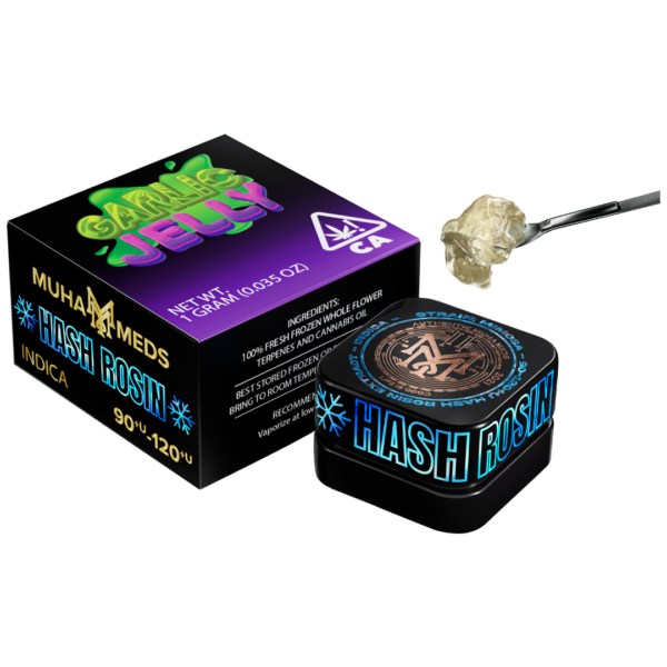 GARLIC JELLY | INDICA 1 GRAM HASH ROSIN