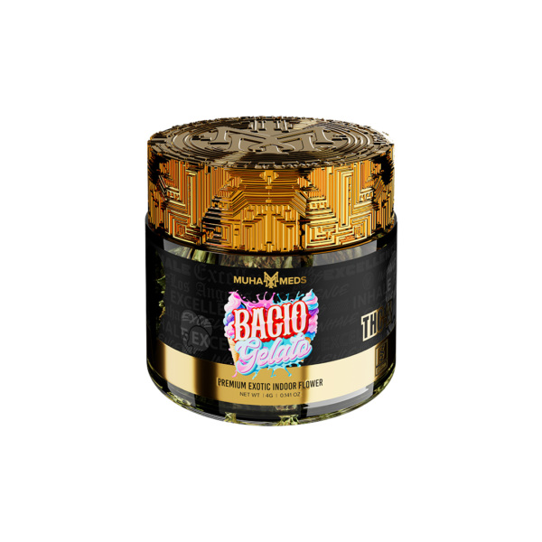 Bacio Gelato 4 Gram Flower Jar